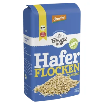 Bauckhof Ovesné vločky jemné 900 g bio DEMETER
