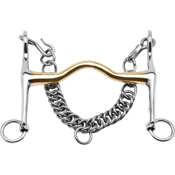 Jezdectví BUSSE Udidlo pákové nelomené Kaugan® BUSSE, 14 mm 11,5 cm