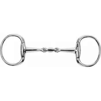 Jezdectví BUSSE Udidlo olivové dvakrát lomené Edelstahl BUSSE, 14 mm 14,5 cm