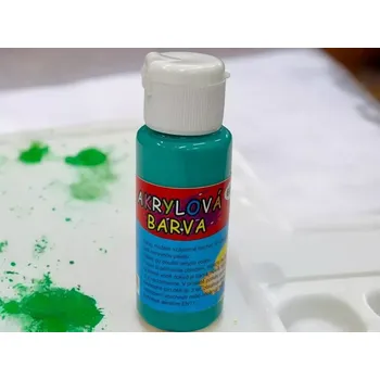 Výtvárné potřeby Akrylová barva 60ml- zelená