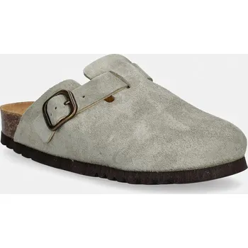 Dámské pantofle Semišové pantofle Scholl FAE F321981054 zelená 07X, EUR 40