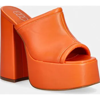 Dámské pantofle Pantofle Koi Footwear Balsa Heeled Mules oranžová 22X, EUR 37