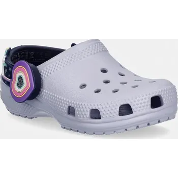 Dámské pantofle Dětské pantofle Crocs C IMAGINATION LIGHTS BKSTRP CLOG T 211892.CROCS.C.IMAGINAT fialová 04X, EUR 20/21