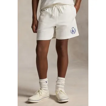 Chlapecké kraťasy Dětské bavlněné šortky Polo Ralph Lauren 323A12247003 bílá 00X, vel. 136-138
