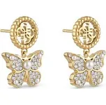 Naušnice Guess JUBE06 132JW Zlatá OS