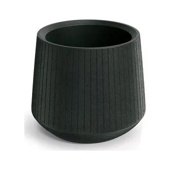 Květináč CORO BOWL 48 cm - barva: tmavě šedá