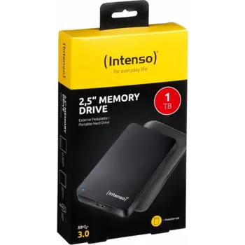 Externí pevný disk INTENSO 1TB MemoryDrive black 2,5"
