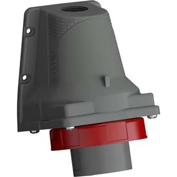 Elektrická zásuvka Průmyslový napájecí konektor, řada: Easy a Safe Zástrčka, Nástěnná montáž, Samec, formát pólů: 3P plus E, orientace těla: