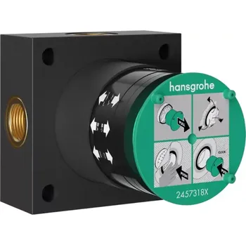 Vodovodní baterie Hansgrohe - Základní těleso pro horní sprchu, pro 2 spotřebiče 24573180