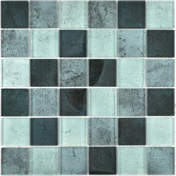 Obklad Skleněná mozaika WzorcowniaStudio 29,8 x 29,8 cm, odstíny zelené
