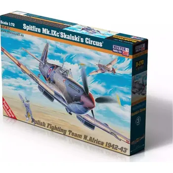 Plastikový model Model letadla ke slepení Spitfire Mk.IX Slalski's Circus