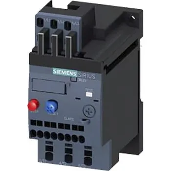 Relé Relé na přetížení NO/NC s automatickým, ručním resetováním a hodnotami FLC motoru 1 A Sirius Innovation 3RU2
