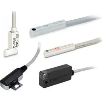 vypínač Pneumatický spínač, řada: D-M9, 3vodičový kabel s otevřeným koncem, Přímá, NPN Indikátor LED, Polovodičový spínač SMC