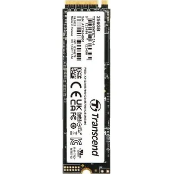 SSD disk Pevný disk SSD 256 GB Interní, rozhraní: NVMe PCIe Gen 4 x 4 Ano Transcend 3D TLC