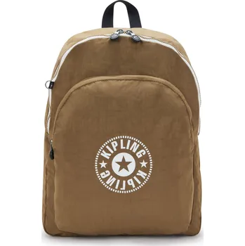 Městský batoh Městský batoh na notebook Kipling CURTIS L CEN Smooth Khaki Center