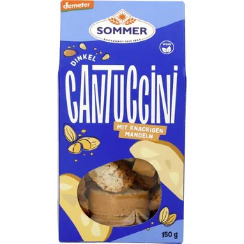 Sommer Špaldové cantuccini s mandlemi, 150g bio DEMETER