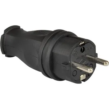 Elektrická zásuvka TP Electric 3101-303-0300 Pryžová vidlice 1x16A / IP44 (TP Electric 3101-303-0300)