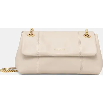 Kabelka Kožená kabelka Trussardi Z610E206557N béžová 80X, vel. ONE SIZE