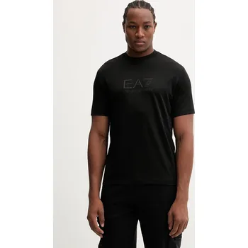 Pánské tričko Tričko EA7 Emporio Armani AF13862.7M001358 černá 99X, vel. XL