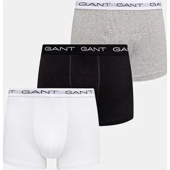 Pánské spodní prádlo Boxerky Gant 3-pack 900023004 šedá 90X, vel. XXL