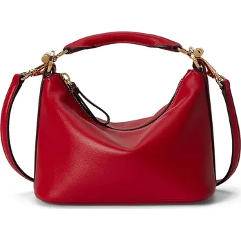 Kabelka Kožená kabelka Lauren Ralph Lauren 431P10531 červená 33X, vel. ONE SIZE