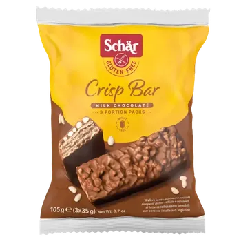 Bonbon SCHAR Schär Křupavé sušenky s čokoládou 105g