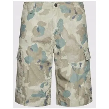 Pánské kraťasy Carhartt Wip Pánské látkové šortky zelené I015999