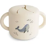 Mushie Baby Snack Cup hrnek na svačinku Whales 1 ks