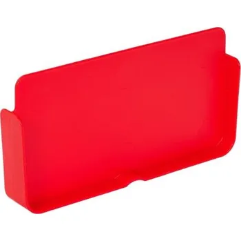 Svačinový box Zdravá sváča - Dělicí přepážka červená 185