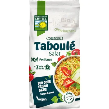 Koření Bohlsener Mühle Směs na kuskusový salát Taboulé 165 g bio