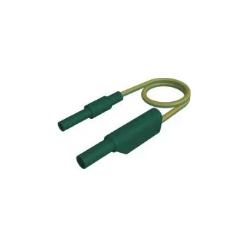 Měřicí kabel Hirschmann Test a Measurement Zkušební vodič, Žlutá, Zelená 32A, délka kabelů: 1 m, 1000 V, Polyvinylchlorid, úroveň