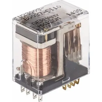 Relé Relé s blokováním 4PDT Zástrčka 24V dc pro Signální aplikace