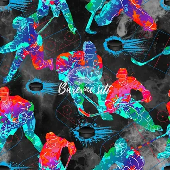 Úplet, Barevný hokej na šedočerné (E) (Top kvalitní úplet Bella digitisk)