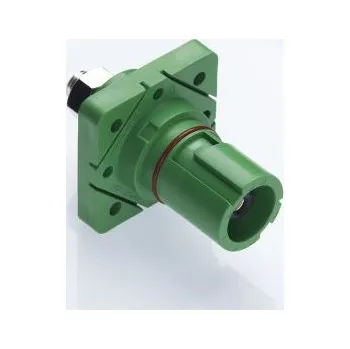 Elektrická zásuvka Průmyslový napájecí konektor, řada: SPPC-HK Zásuvka, Kabelová montáž, Samice, formát pólů: 1P barva Zelená, 250A, 1,25