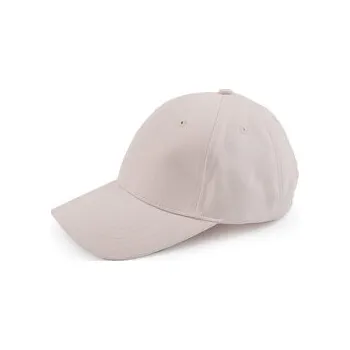 Kšiltovka Bavlněná kšiltovka unisex vhodná k dozdobení - 1 ks - 2 béžová světlá
