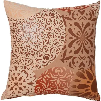 Bavlněný povlak na polštář 40x40 KOMFORT Mandala béžová