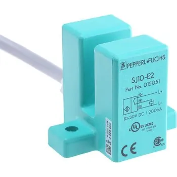 Indukční snímač 10 mm PNP-NO Žlábek 200 mA 10 → 30 V dc IP67 1kHz