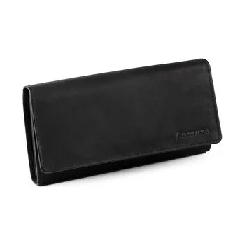 Peněženka Peněženka kožená kasírka 10x19 cm - 1 ks - 1 černá