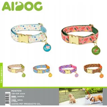 Obojek pro psa Materiálový obojek pro psa AIDOG vel. M/L