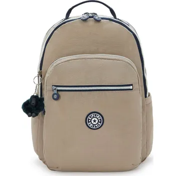 Městský batoh Městský batoh na notebook Kipling SEOUL LAP B Soft Taupe Combo