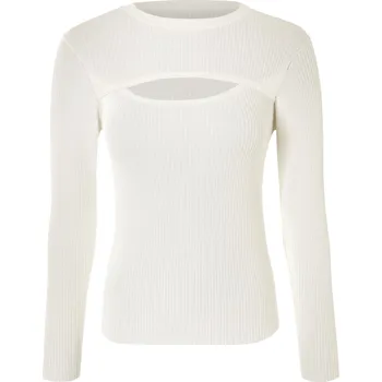 Dámský svetr esmara® Dámský pletený svetr (bílá, S(36/38))