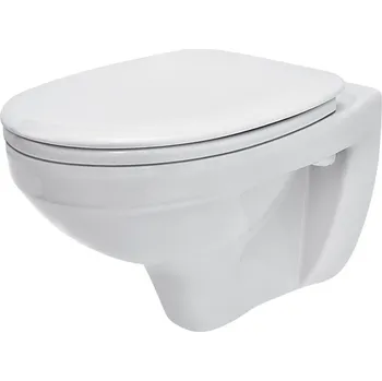 Klozet CERSANIT 3D WC mísa Cersanit Delfi závěsná bílá sedátko Delfi duroplast, K97-140 K97-140