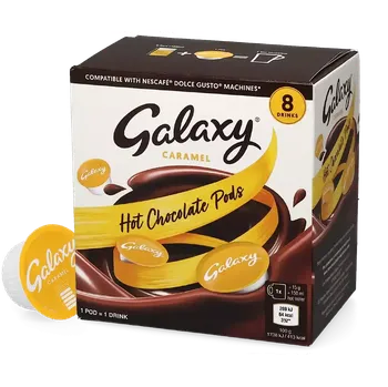 Galaxy | Karamelová čokoláda - Počet kapslí pro Dolce Gusto: 8