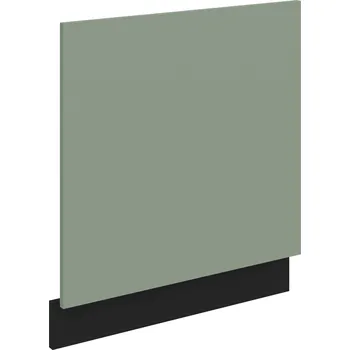 Kuchyňská skříňka LEMPERT Dvířka na vestavnou myčku ARIA 67 (570 x 596) - Aquamarine / černá