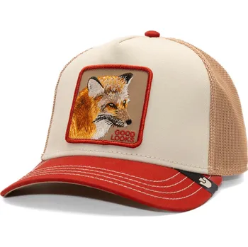 Kšiltovka Kšiltovka Goorin - Tricolor Fox - Sand/Red