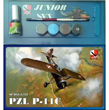 Plastikový model Big Model K72031 PZL P-11C, model letadla, měřítko 1/72