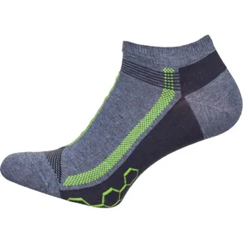 Pánské ponožky Sportovní ponožky Milena 0170.002 Velikost ponožek: 44-46 Šedá