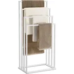 Stojan na ručníky se 4 příčkami DRAPE bílý