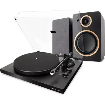 Hi-Fi systém Argon Audio Gramofon TT MK2 + aktivní reproduktory FENRIS A5, ARGON AUDIO Walnut