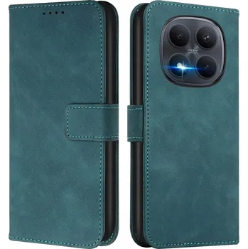 Pouzdro na mobilní telefon Pouzdro Kožené Peněženka + SKLO 9H pro Xiaomi Redmi Note 15 Pro+ 5G